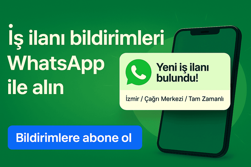 WhatsApp bildirimleri banner